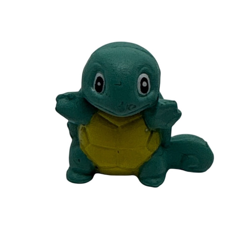 Squirtle Pokemon Tomy Figure Vintage Toy Collectible Mini 1 inch Resin Cutr‎